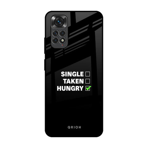 Hungry Redmi Note 11 Glass Back Cover Online