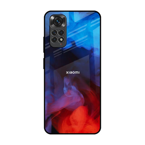 Dim Smoke Redmi Note 11 Glass Back Cover Online