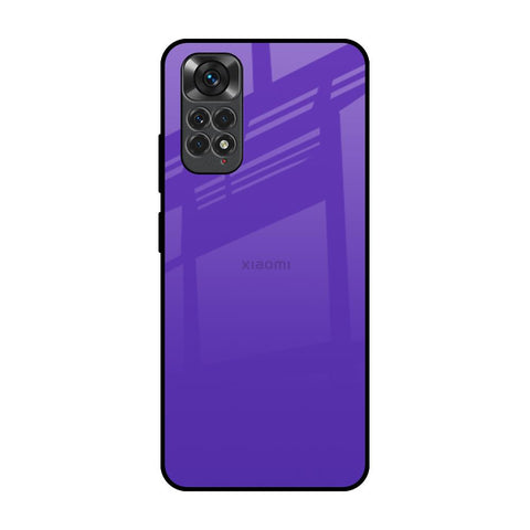 Amethyst Purple Redmi Note 11 Glass Back Cover Online