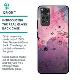 Space Doodles Glass Case for Redmi Note 11