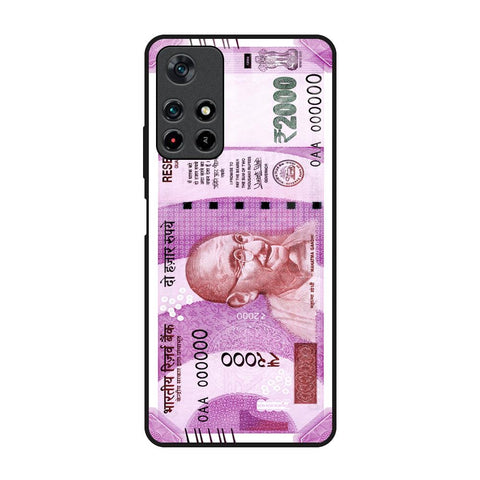 Stock Out Currency Redmi Note 11T 5G Glass Back Cover Online