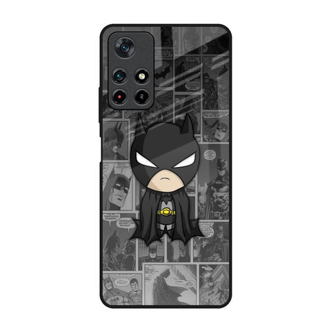 Cartoon Art Redmi Note 11T 5G Glass Back Cover Online