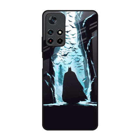 Dark Man In Cave Redmi Note 11T 5G Glass Back Cover Online