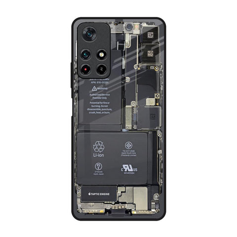 Skeleton Inside Redmi Note 11T 5G Glass Back Cover Online