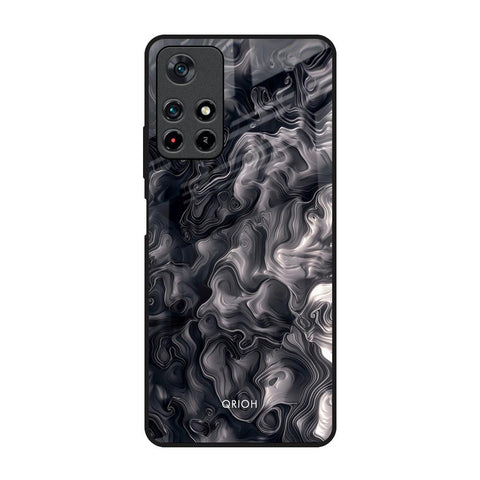 Cryptic Smoke Redmi Note 11T 5G Glass Back Cover Online
