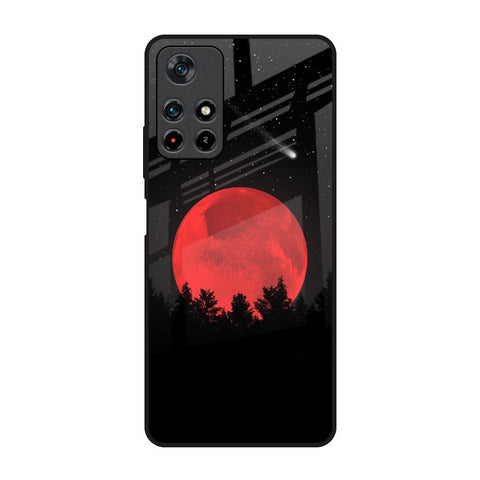 Moonlight Aesthetic Redmi Note 11T 5G Glass Back Cover Online