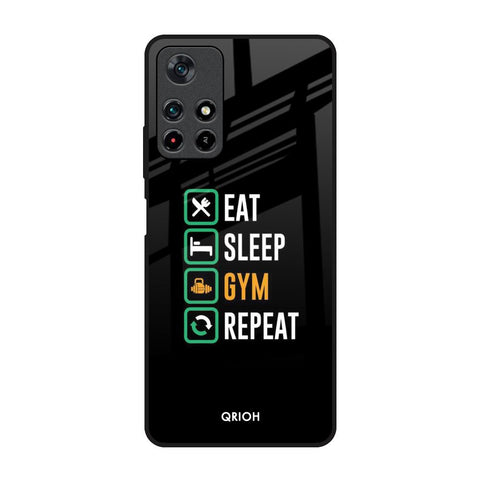 Daily Routine Redmi Note 11T 5G Glass Back Cover Online