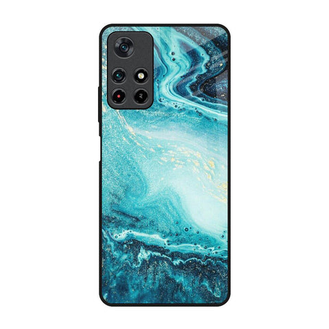 Sea Water Redmi Note 11T 5G Glass Back Cover Online
