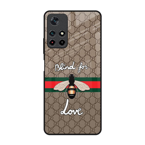 Blind For Love Redmi Note 11T 5G Glass Back Cover Online