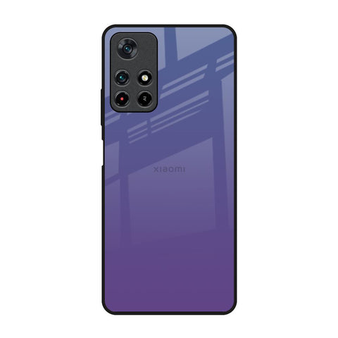 Indigo Pastel Redmi Note 11T 5G Glass Back Cover Online