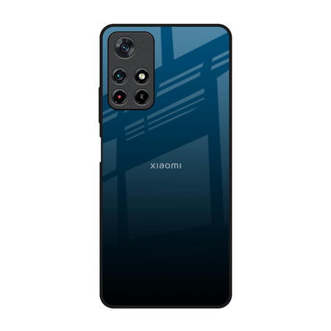 Sailor Blue Redmi Note 11T 5G Glass Back Cover Online