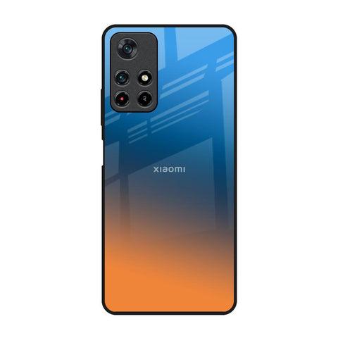 Sunset Of Ocean Redmi Note 11T 5G Glass Back Cover Online