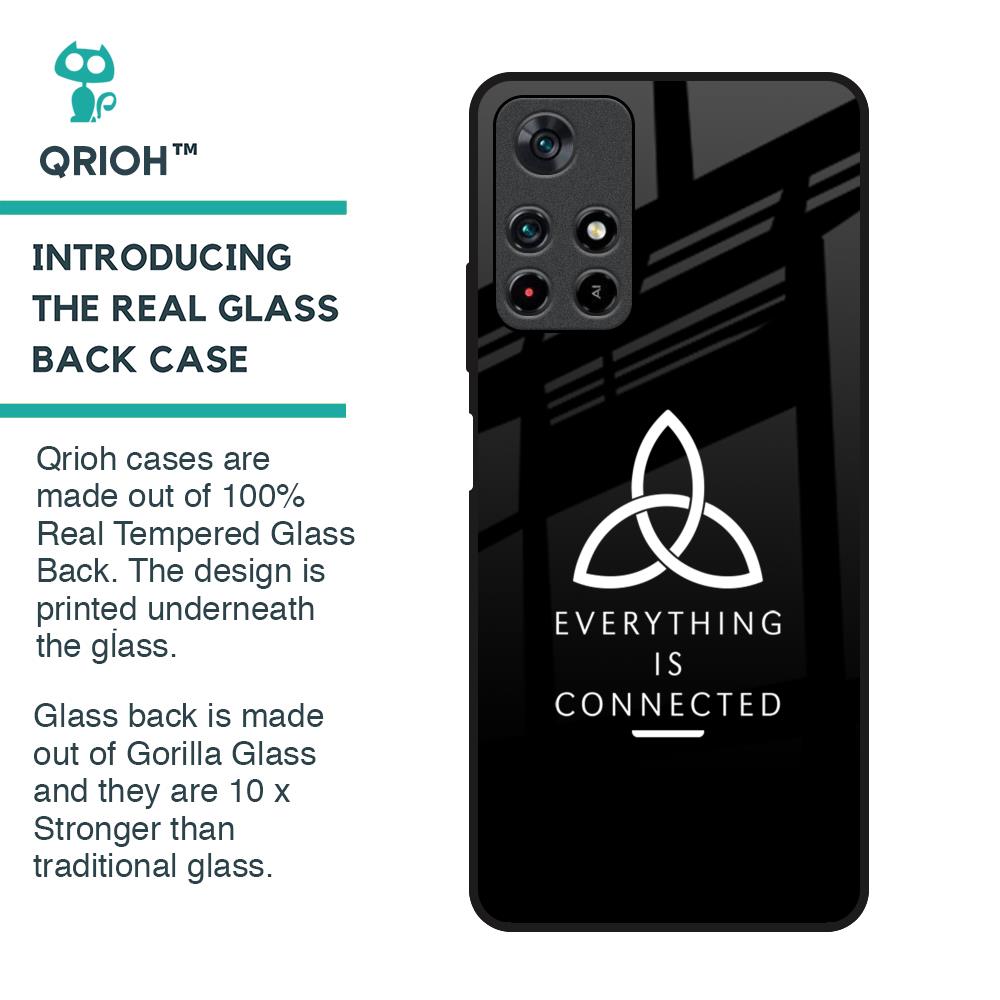 Everything Is Connected Glass Case for Redmi Note 11T 5G