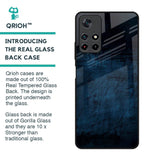 Dark Blue Grunge Glass Case for Redmi Note 11T 5G