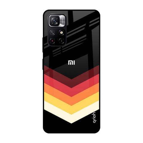 Abstract Arrow Pattern Redmi Note 11T 5G Glass Cases & Covers Online