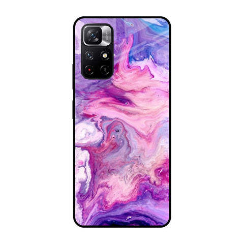 Cosmic Galaxy Redmi Note 11T 5G Glass Cases & Covers Online