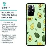Avocado Green Glass Case For Redmi Note 11T 5G