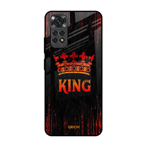 Royal King Redmi Note 11S Glass Back Cover Online