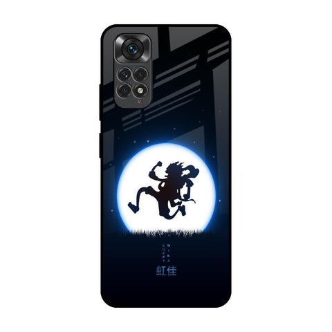 Luffy Nika Redmi Note 11S Glass Back Cover Online