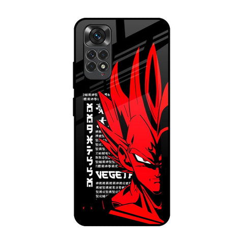Red Vegeta Redmi Note 11S Glass Back Cover Online