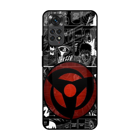 Sharingan Redmi Note 11S Glass Back Cover Online