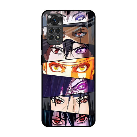 Anime Eyes Redmi Note 11S Glass Back Cover Online