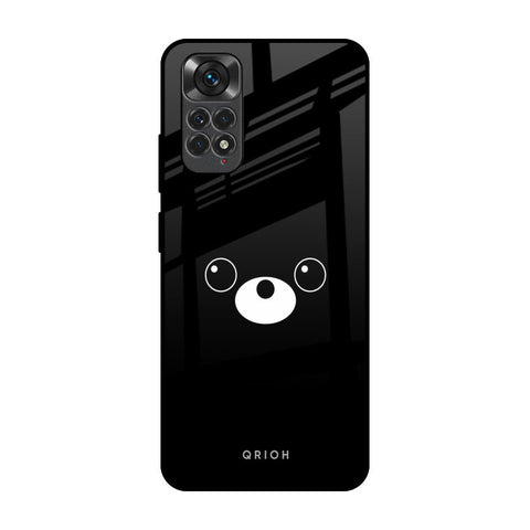 Cute Bear Redmi Note 11S Glass Back Cover Online
