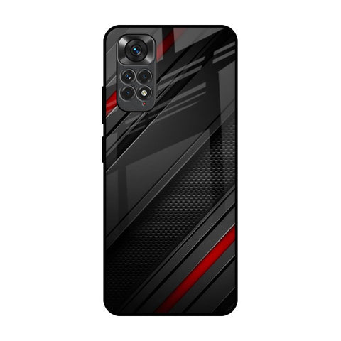 Modern Abstract Redmi Note 11S Glass Back Cover Online