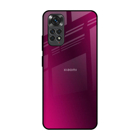 Pink Burst Redmi Note 11S Glass Back Cover Online