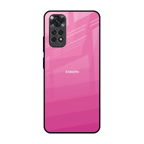 Pink Ribbon Caddy Redmi Note 11S Glass Back Cover Online