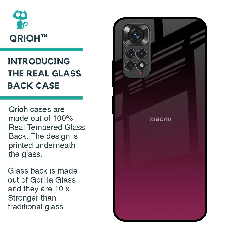 Wisconsin Wine Glass Case For Redmi Note 11S
