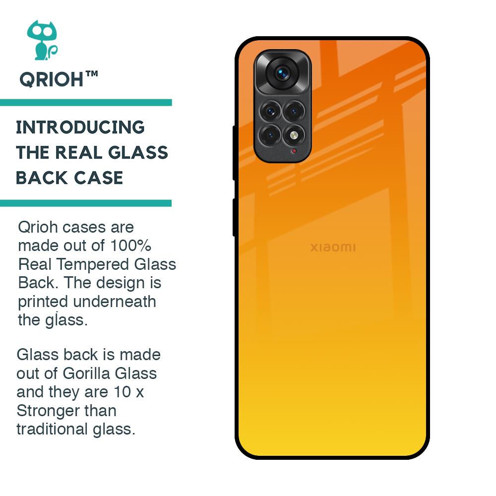 Sunset Glass Case for Redmi Note 11S