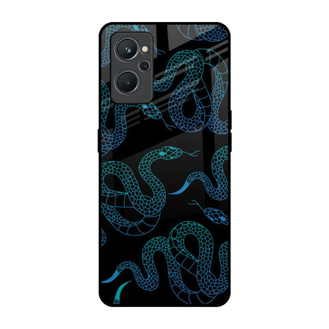 Serpentine Realme 9i Glass Back Cover Online