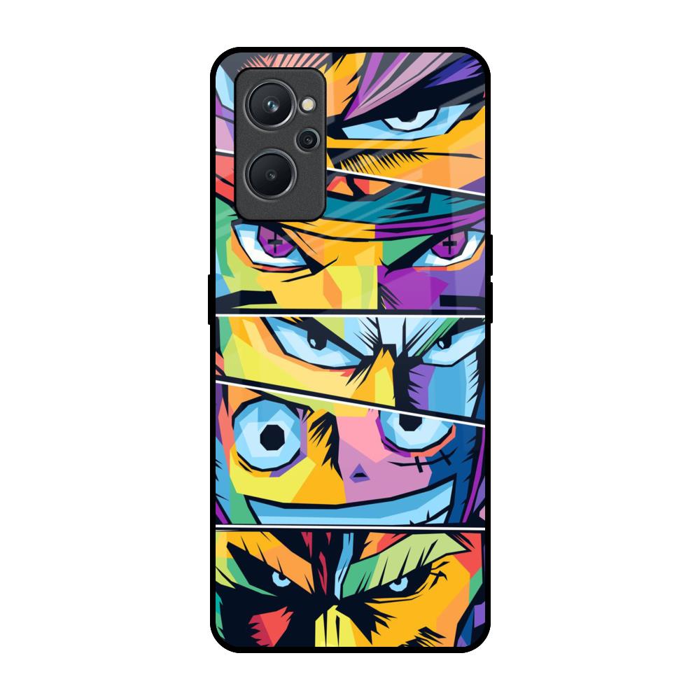 Anime Legends Realme 9i Glass Back Cover Online