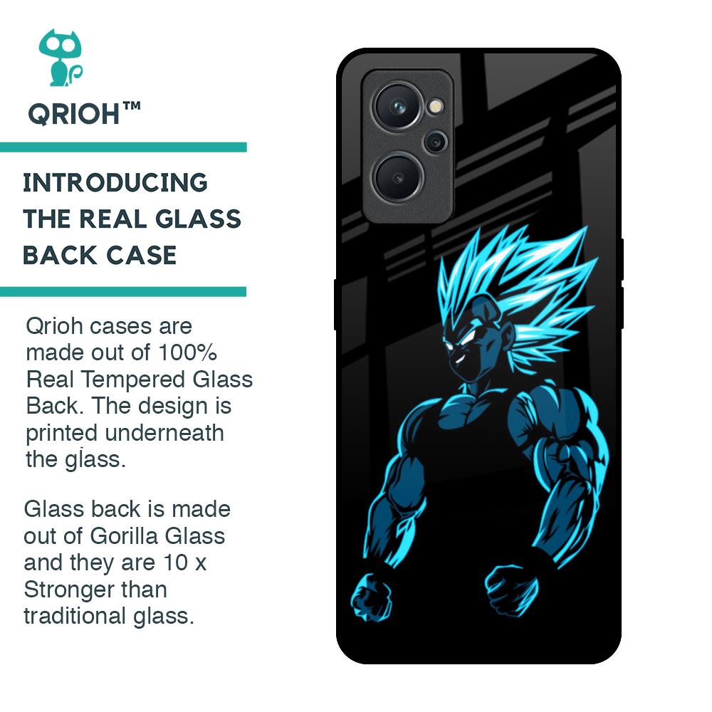 Pumped Up Anime Glass Case for Realme 9i