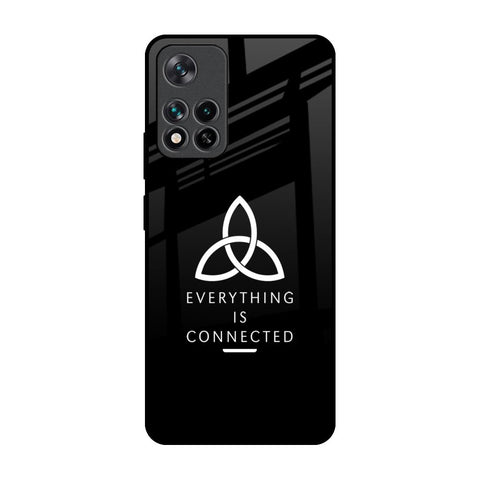 Everything Is Connected Mi 11i Glass Back Cover Online