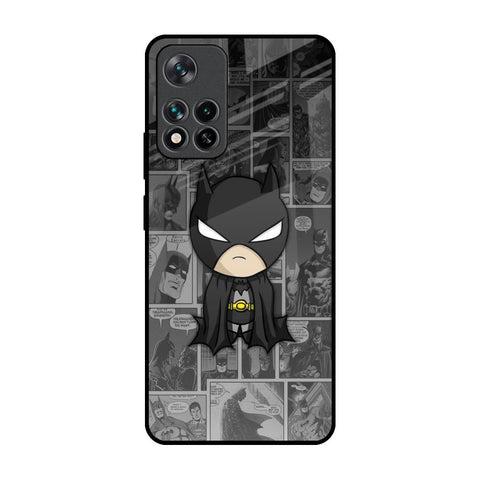Cartoon Art Mi 11i Glass Back Cover Online