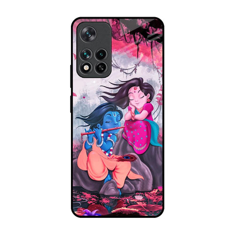 Radha Krishna Art Mi 11i Glass Back Cover Online