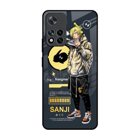 Cool Sanji Mi 11i Glass Back Cover Online