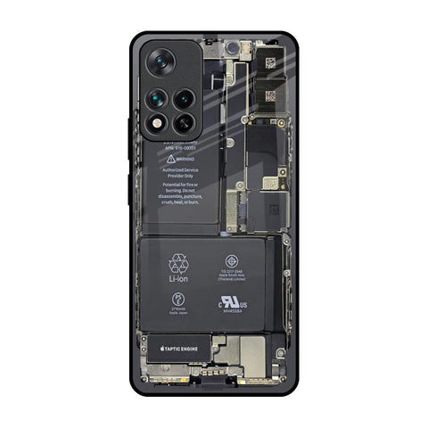 Skeleton Inside Mi 11i Glass Back Cover Online