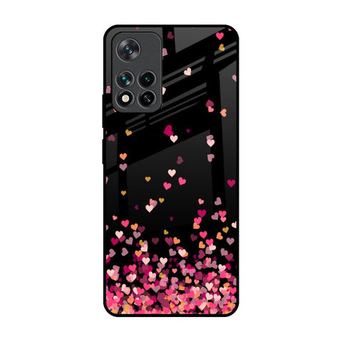 Heart Rain Fall Mi 11i Glass Back Cover Online