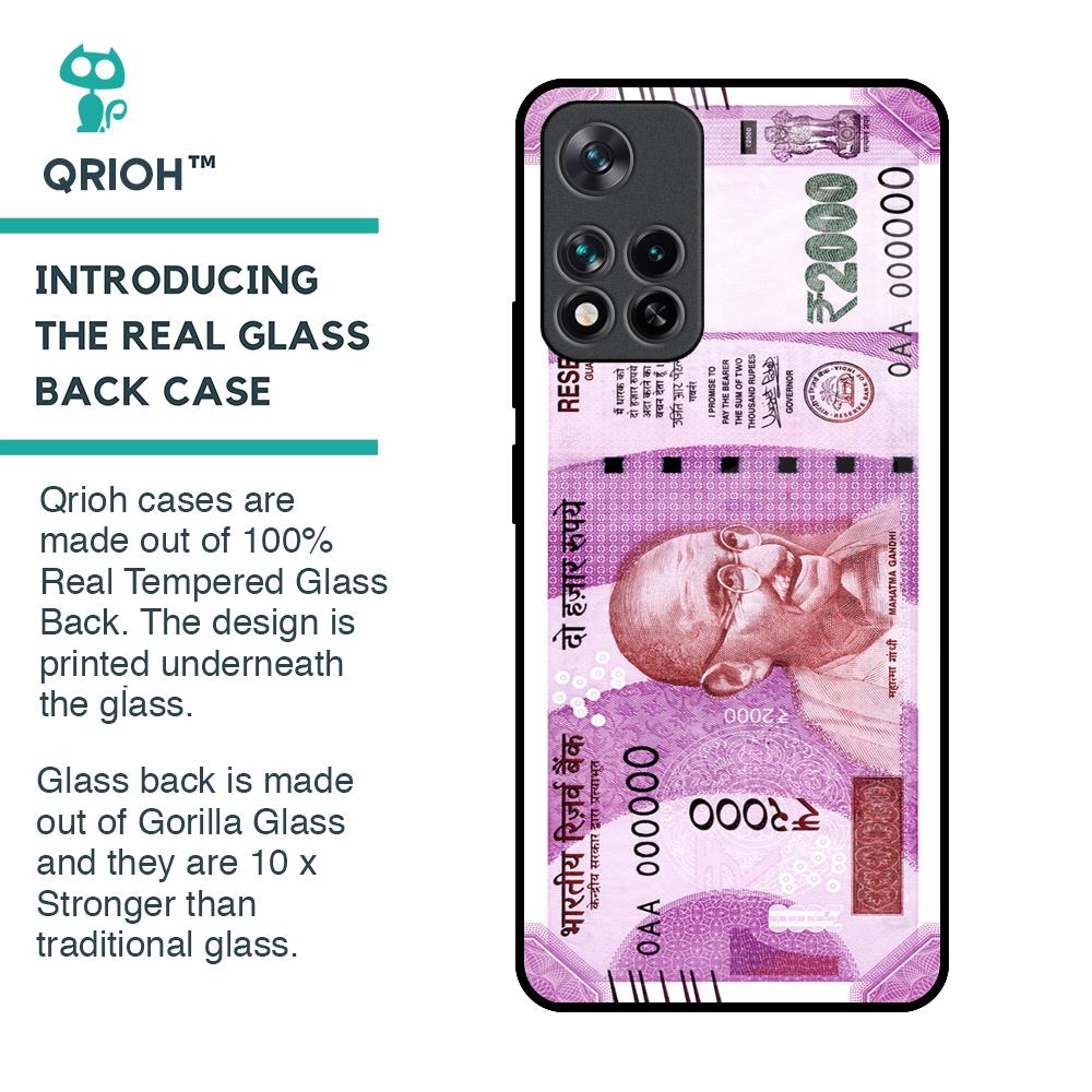 Stock Out Currency Glass Case for Mi 11i