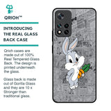 Cute Baby Bunny Glass Case for Mi 11i