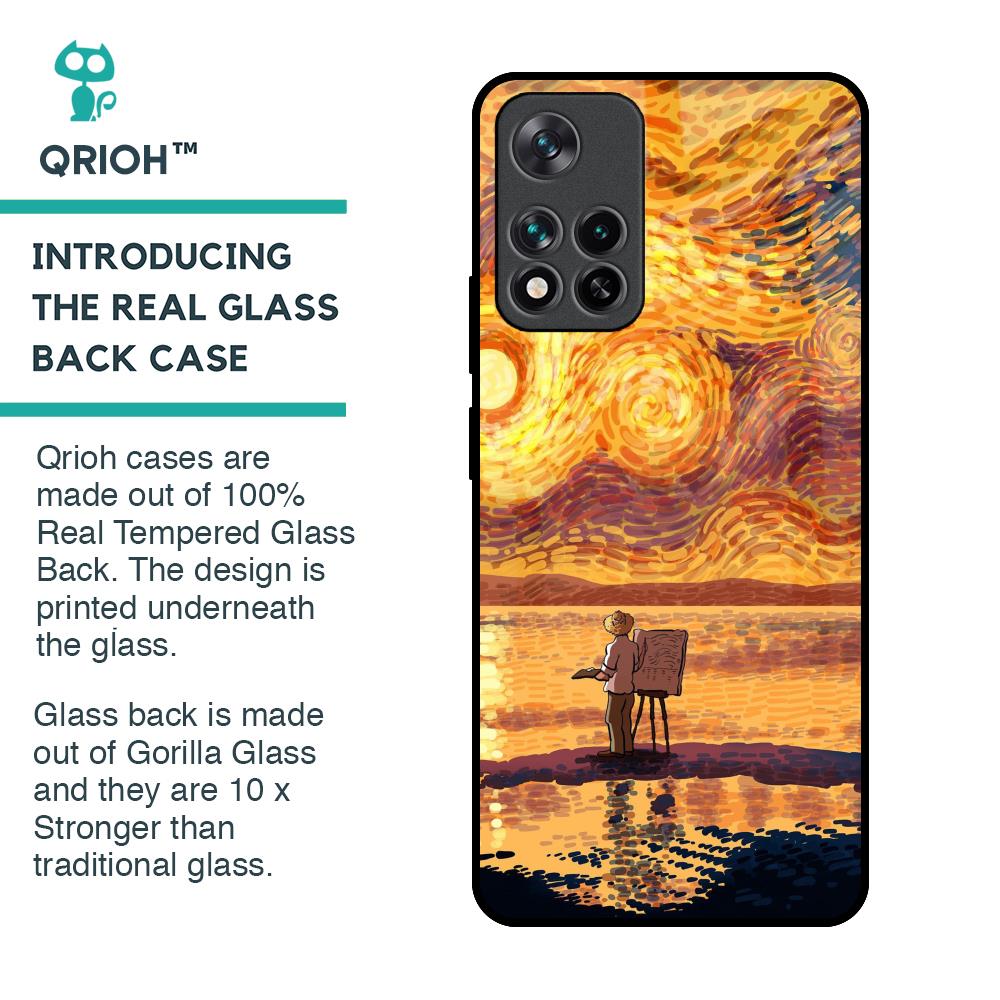 Sunset Vincent Glass Case for Mi 11i
