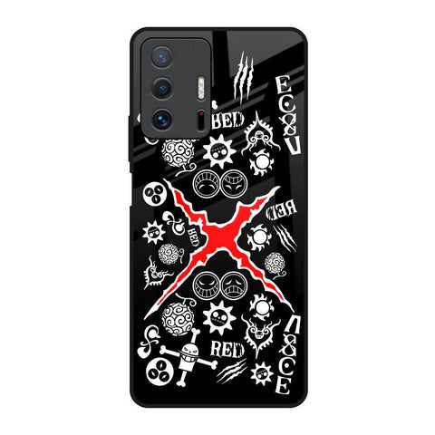 Red Zone Mi 11T Pro 5G Glass Back Cover Online