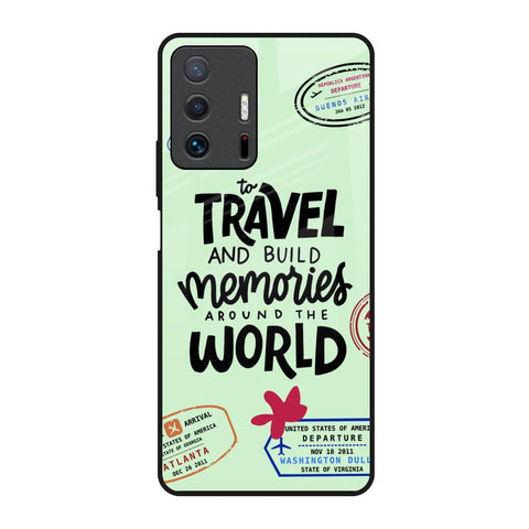 Travel Stamps Mi 11T Pro 5G Glass Back Cover Online