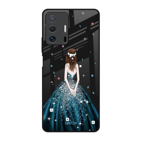 Queen Of Fashion Mi 11T Pro 5G Glass Back Cover Online