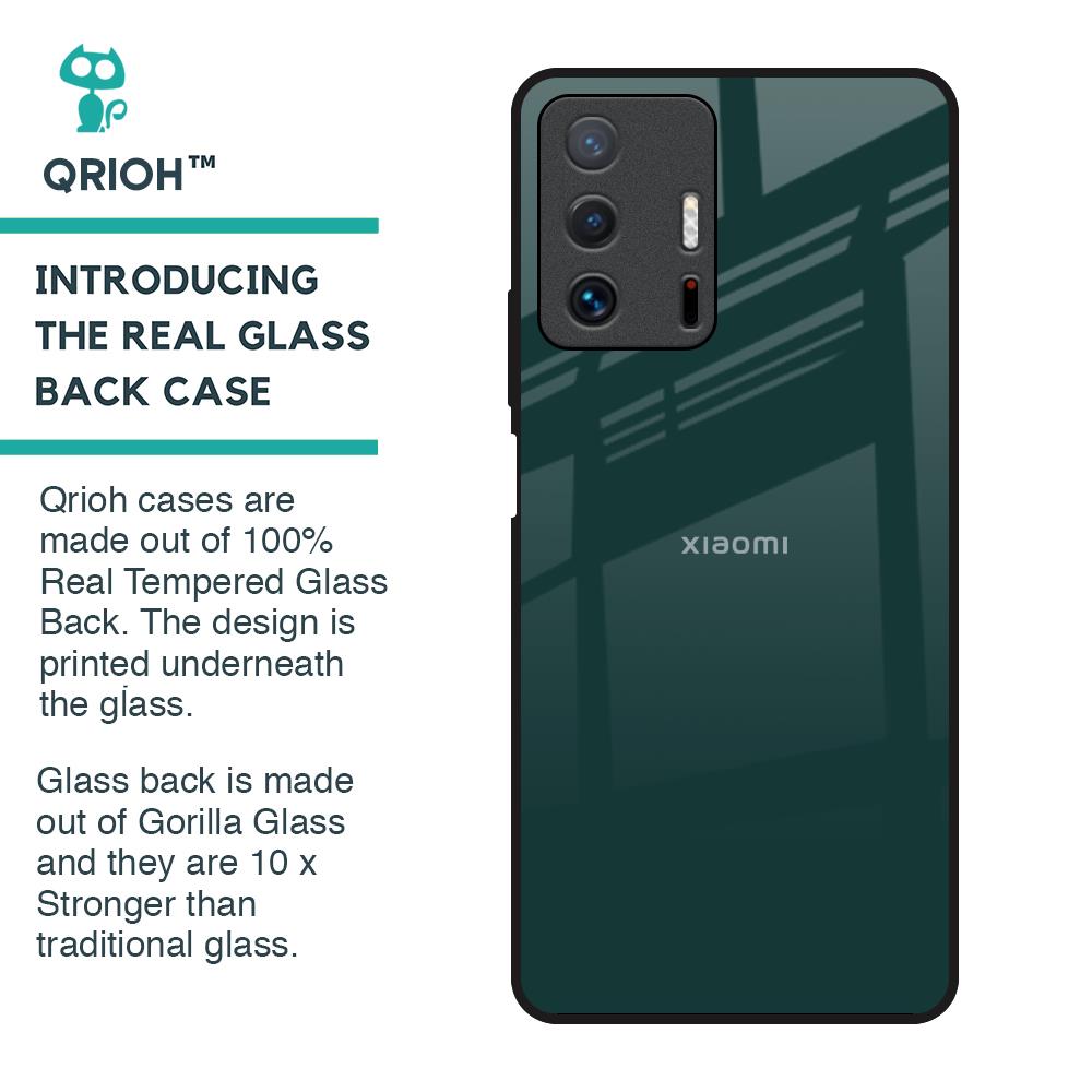 Olive Glass Case for Mi 11T Pro 5G