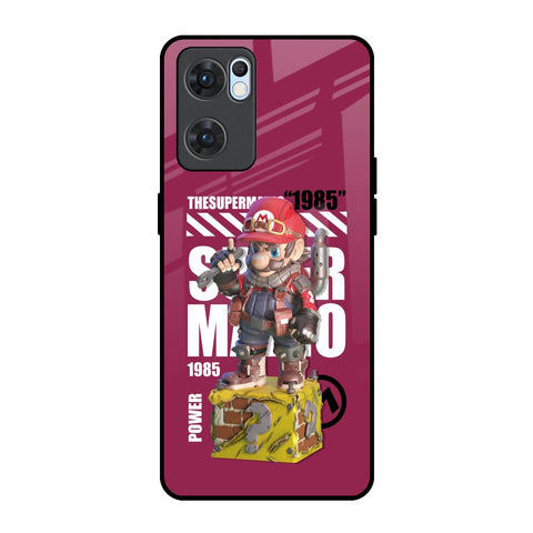 Gangster Hero Oppo Reno7 5G Glass Back Cover Online