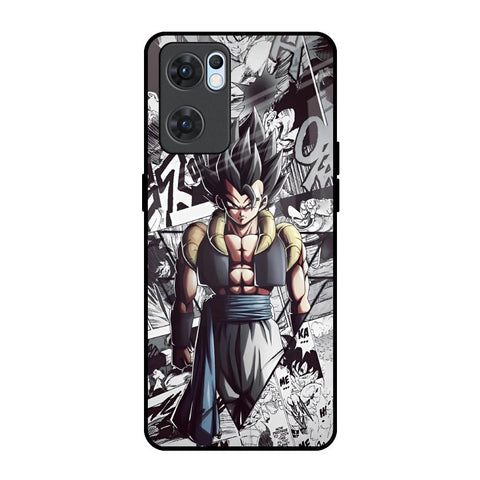 Dragon Anime Art Oppo Reno7 5G Glass Back Cover Online